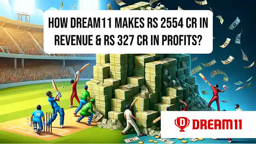 How Dream11 makes Rs 2554 Cr in revenue & Rs 327 Cr in profits?