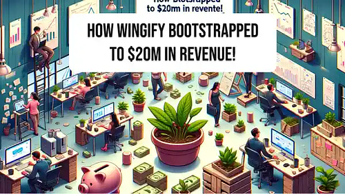 How Wingify bootstrapped to $20M in revenue!
